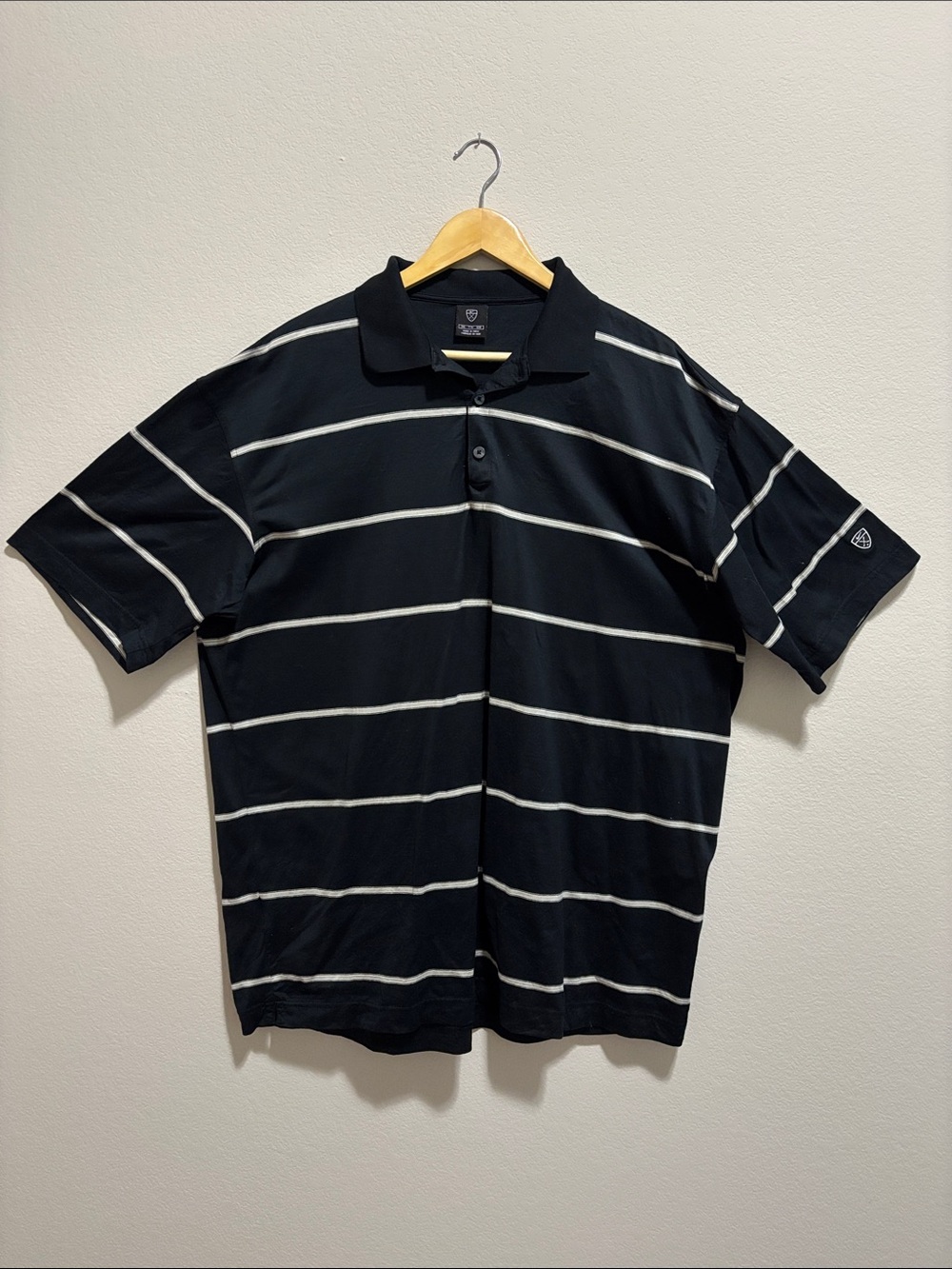 Nike Golf Mens 100% Cotton Striped Polo SZ XXL